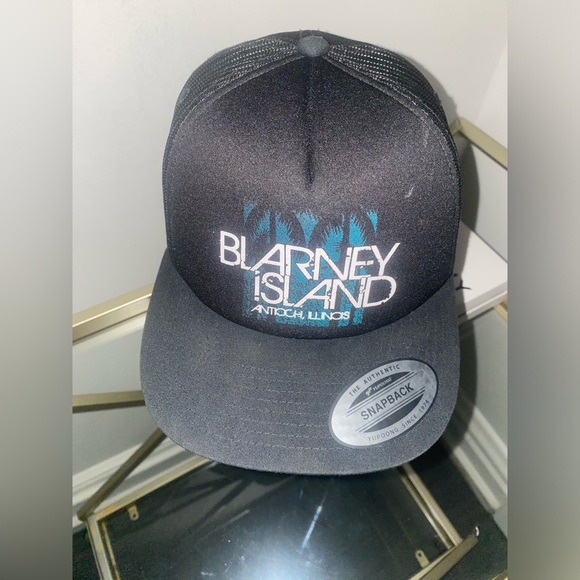 Blarney Island The Classics By Yupoong Trucker Mesh Snapback Hat Cap - Picture 1 of 11